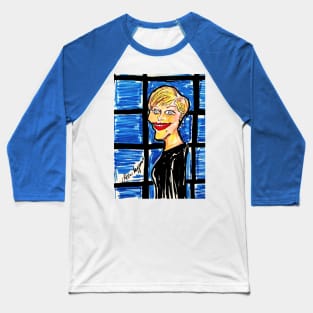 Florence Henderson Carol Brady Baseball T-Shirt